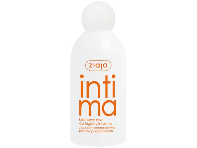 Ziaja Intima Płyn do higieny intymnej kremowy z kwasem askorbinowym interakcje ulotka   200 ml | butelka