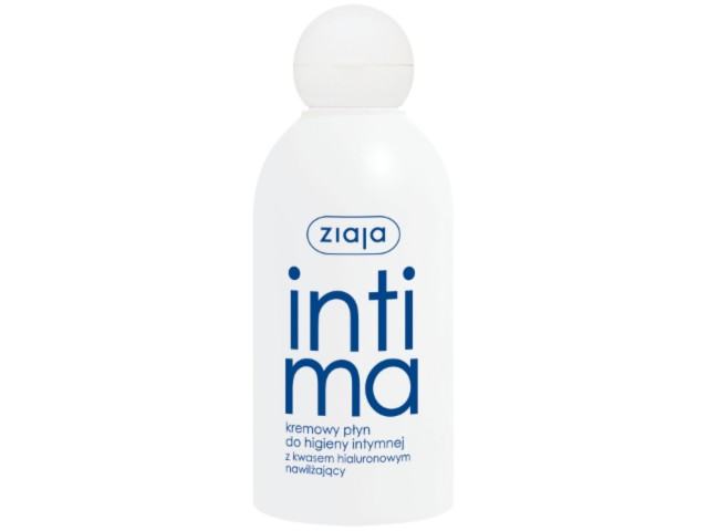 Ziaja Intima Płyn do higieny intymnej kremowy z kwasem hialuronowym interakcje ulotka   200 ml | butelka