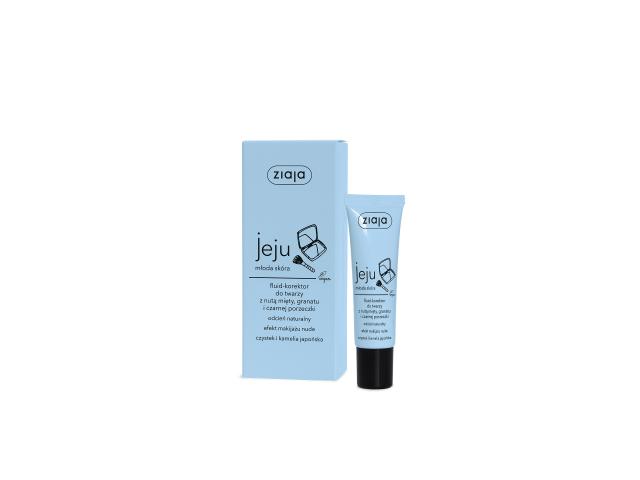 Ziaja Jeju Młoda Skóra Fluid-korektor do twarzy interakcje ulotka fluid  30 ml