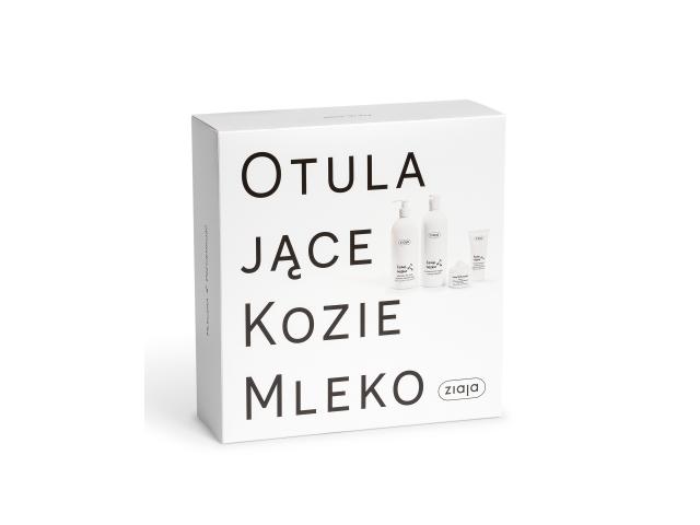 Ziaja Kozie Mleko Otulające Zestaw krem + mleczko + żel + krem do rąk interakcje ulotka zestaw - 500 ml (+ 400 ml + 50 ml + 50 ml)