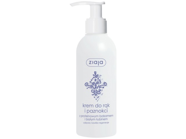 Ziaja Krem do rąk i paznokci z proteinowym balsamem interakcje ulotka krem  200 ml