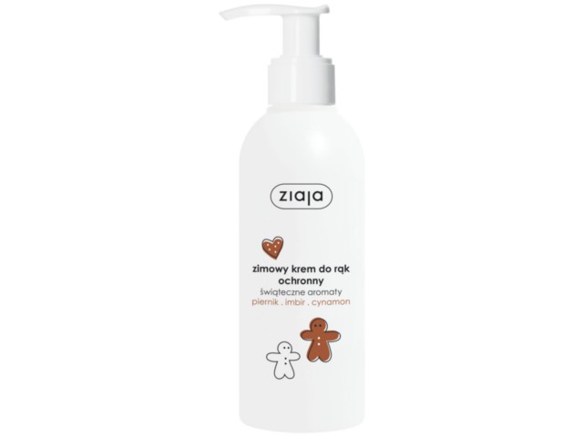 Ziaja Krem do rąk zimowy piernik, imbir, cynamon interakcje ulotka krem - 200 ml