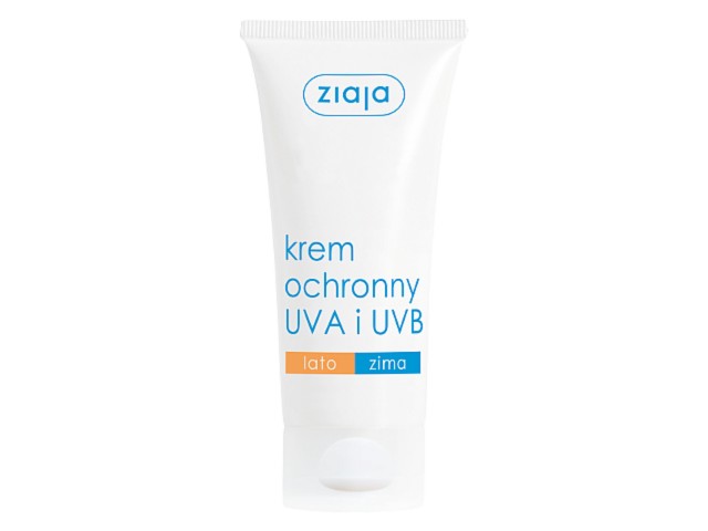 Ziaja Lato Zima Krem ochronny UVA/UVB interakcje ulotka   50 ml