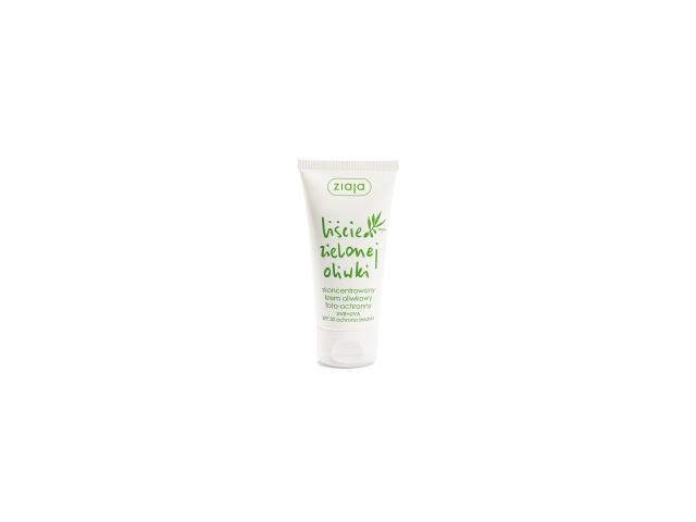 Ziaja Liście Oliwki Krem skoncentrowany SPF 20 interakcje ulotka krem  50 ml (tub.)