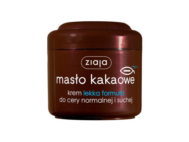 Ziaja Masło Kakaowe Krem lekka formuła interakcje ulotka krem  200 ml