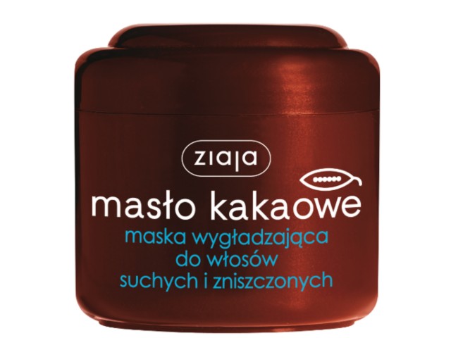 Ziaja Masło Kakaowe Maska do włosów wygładzająca włosy suche zniszczone interakcje ulotka   200 ml