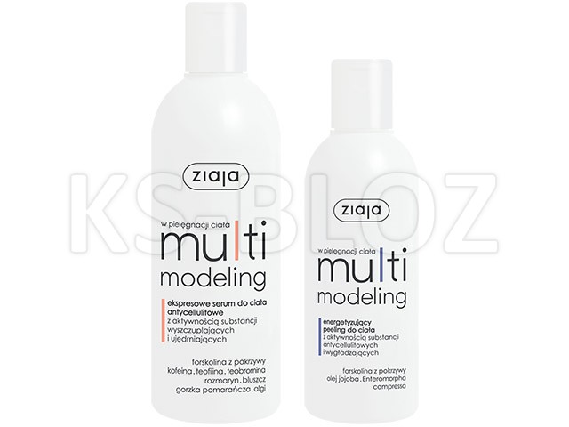 Ziaja Multimodeling Zestaw serum antycelulitowe + peeling interakcje ulotka zestaw - 270 ml + 200 ml