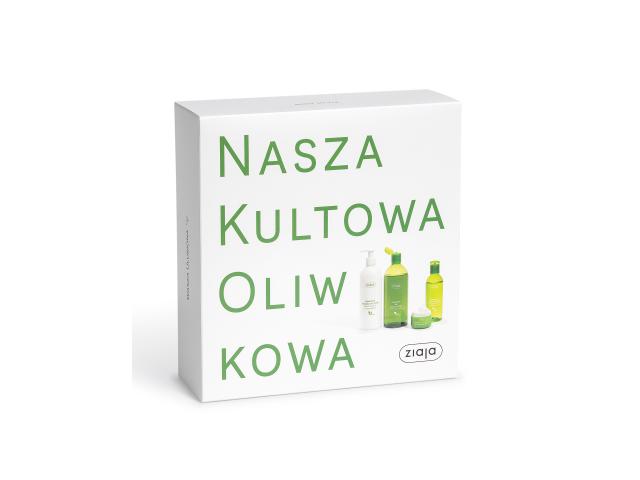 Ziaja Nasza Kultowa Oliwkowa Zestaw świąteczny interakcje ulotka zestaw  50 ml (+ 500 ml + 400 ml + 200 ml)