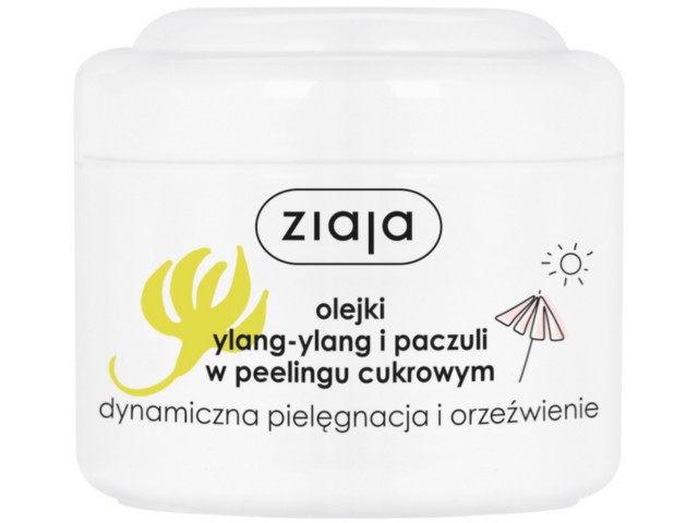 Ziaja Olejki Ylang-Ylang I Paczuli Peeling cukrowy interakcje ulotka peeling  100 ml