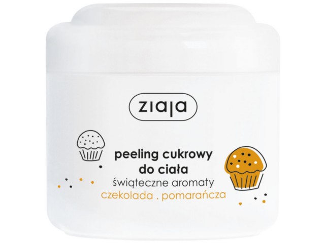 Ziaja Peeling cukrowy czekolada pomarańcza interakcje ulotka peeling  200 ml