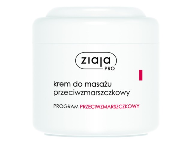 ZIAJA PRO Krem d/masażu Program Przeciwzmarszczkowy interakcje ulotka   250 ml