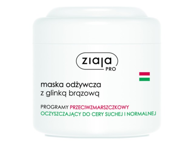 ZIAJA PRO Maska odżyw.z glinką brązową interakcje ulotka maseczka - 200 ml