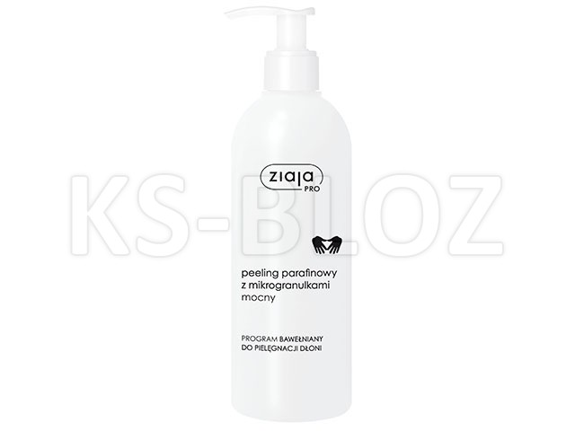 Ziaja Pro Peeling parafinowy do rąk z mikrogranulkami interakcje ulotka peeling  270 ml