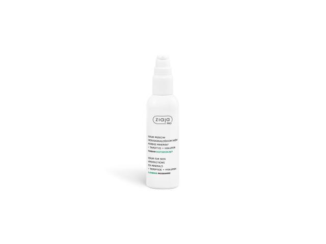 Ziaja Pro Program Oczyszczający Ser. p/niedoskonałościom sk. morskie minerały + tripeptyd + hialuron interakcje ulotka serum - 90 ml