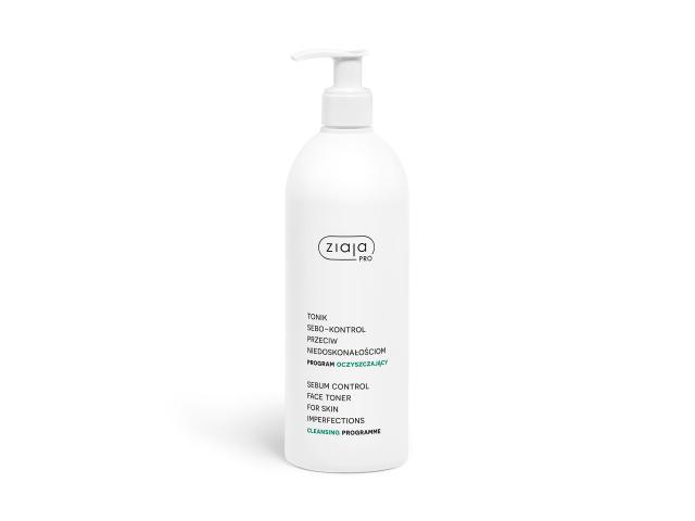 Ziaja Pro Program Oczyszczający Tonik sebo-kontrol przeciw niedoskonałościom interakcje ulotka tonik - 500 ml
