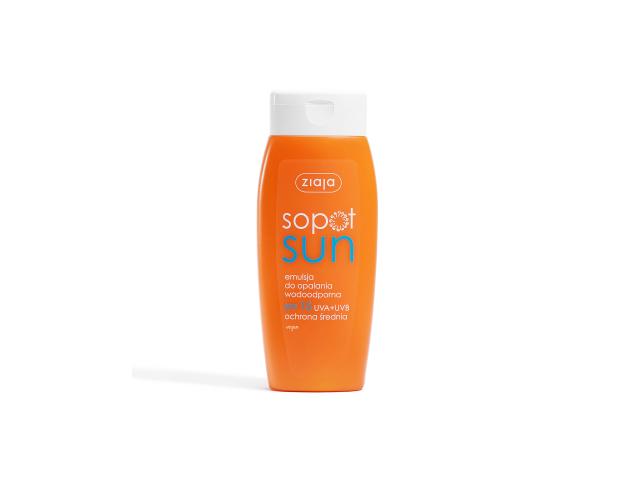 Ziaja Sopot Sun Emulsja do opalania SPF 15 interakcje ulotka   150 ml