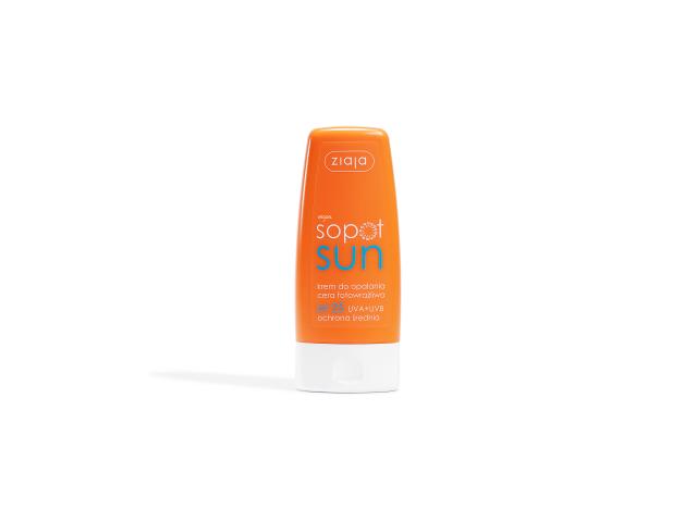 Ziaja Sopot Sun Krem cera fotowrażliwa SPF 25 interakcje ulotka   60 ml