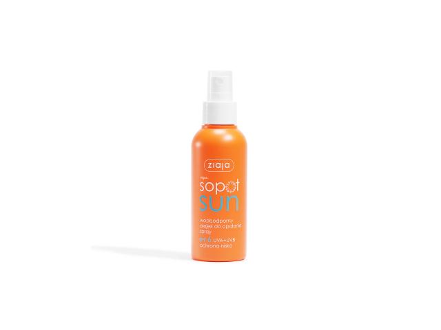 Ziaja Sopot Sun Olejek do opalania SPF 6 interakcje ulotka olejek  125 ml