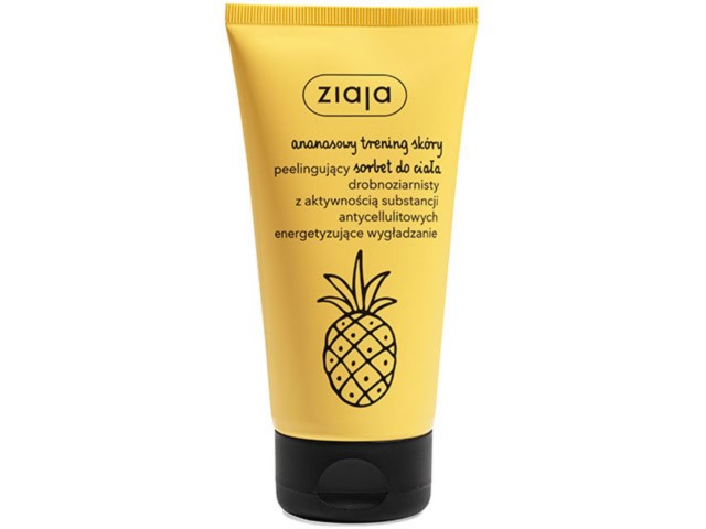 Ziaja Sorbet do ciała peelingujący ananasowy interakcje ulotka peeling  160 ml