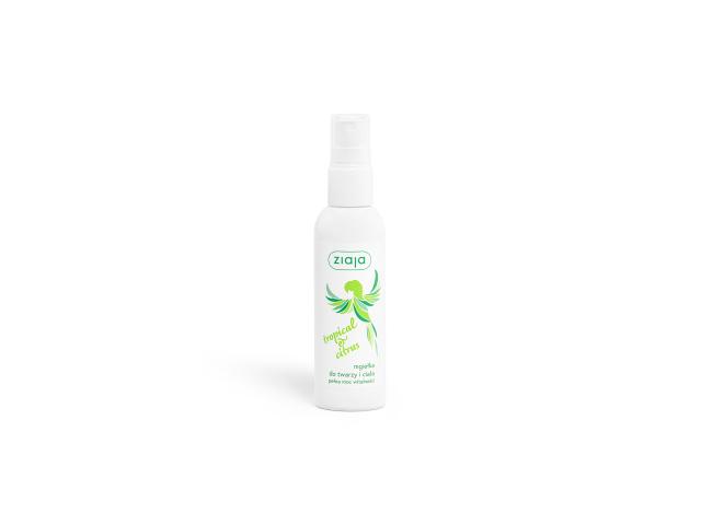 Ziaja Tropical & Citrus Mgiełka do twarzy i ciała interakcje ulotka mgiełka - 90 ml