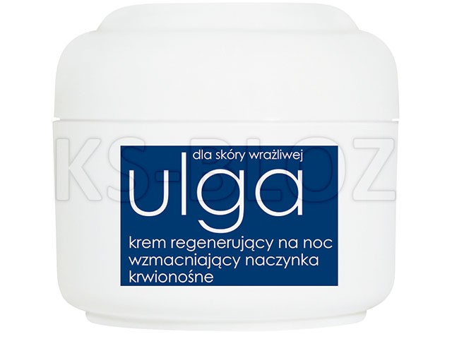 Ziaja Ulga Krem regenerujący na noc wzmacniający naczynia krwionośne interakcje ulotka   50 ml