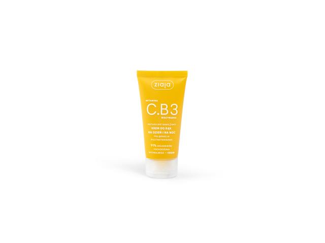 Ziaja Witamina C.B3 Niacynamid Naturalnie Nawilżamy Krem do rąk na dzień i na noc interakcje ulotka krem - 50 ml