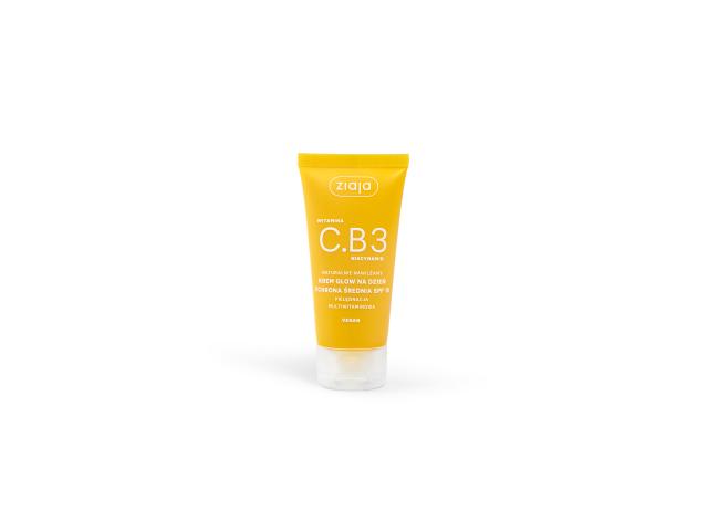 Ziaja Witamina C.B3 Niacynamid Naturalnie Nawilżamy Krem glow ochrona średnia na dzień SPF 15 interakcje ulotka krem - 50 ml