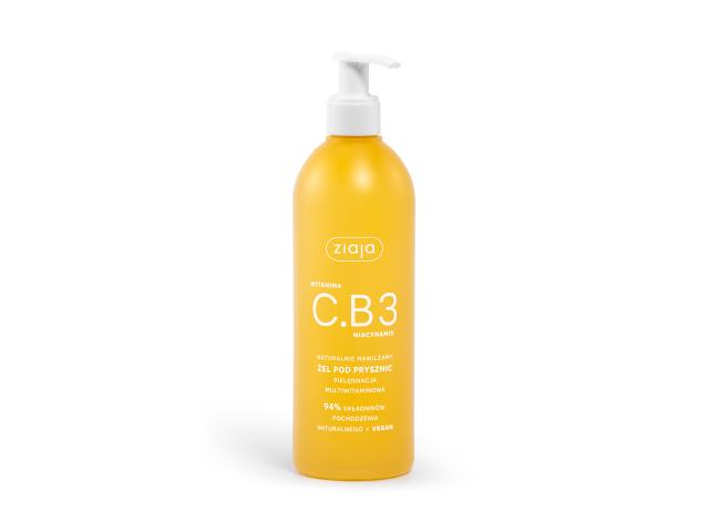 Ziaja Witamina C.B3 Niacynamid Naturalnie Nawilżamy Żel pielęgnacja multiwitaminowa interakcje ulotka żel - 400 ml