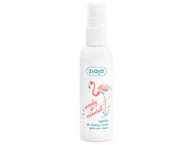 Ziaja Woody & Oriental Mgiełka do twarzy i ciała interakcje ulotka mgiełka - 90 ml