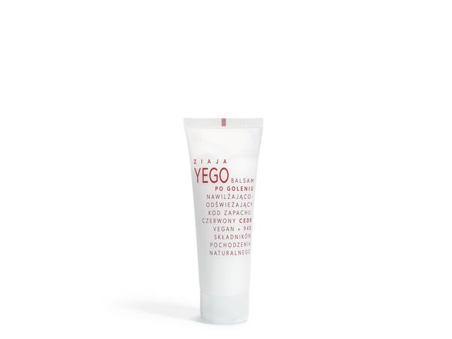 Ziaja Yego Balsam po goleniu nawilżająco-odświeżający czerwony cedr interakcje ulotka   80 ml