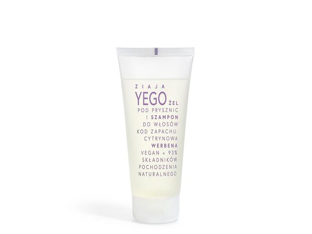 Ziaja Yego Żel-szampon pod prysznic do włosów cytryna, werbena interakcje ulotka   200 ml | tuba