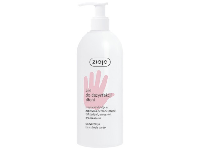 Ziaja Żel do dezynfekcji dłoni interakcje ulotka żel - 500 ml (dozown.)
