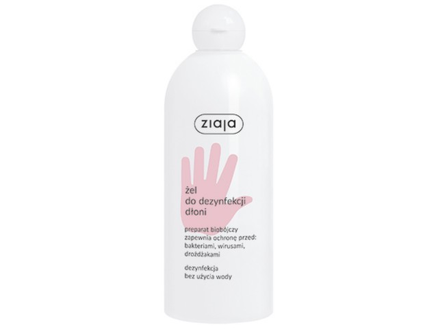Ziaja Żel do dezynfekcji dłoni interakcje ulotka roll-on - 500 ml
