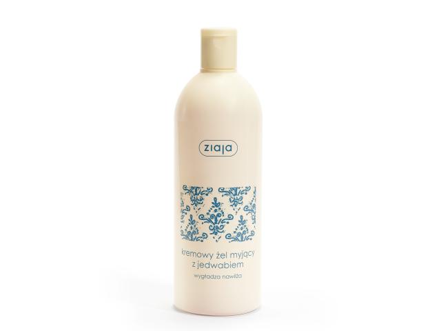 Ziaja Żel myjący kremowy z jedwabiem interakcje ulotka żel - 500 ml (but.)