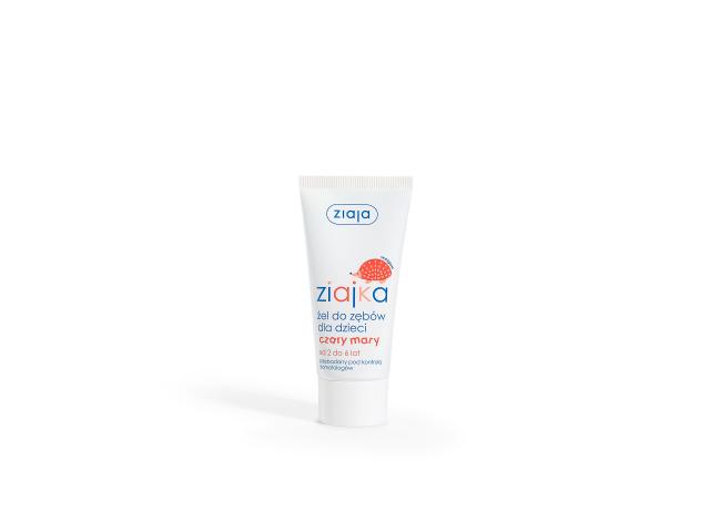 Ziaja Ziajka Czarodziej Żel do zębów dla dzieci interakcje ulotka żel  50 ml