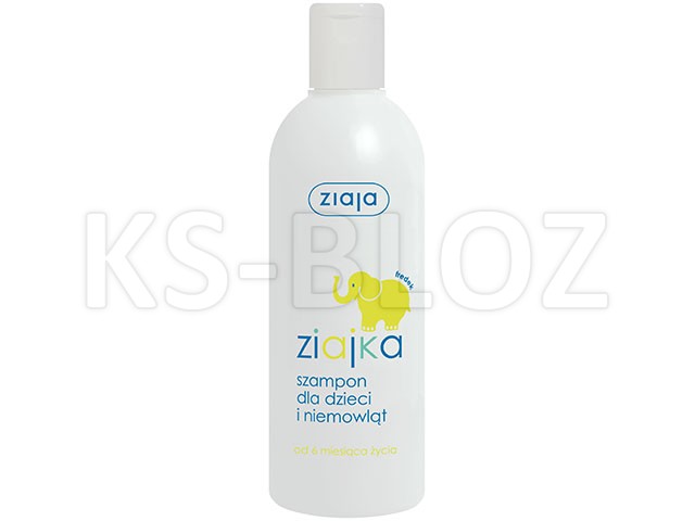 Ziaja Ziajka Szampon do mycia włosów dla niemowląt i dzieci interakcje ulotka   270 ml