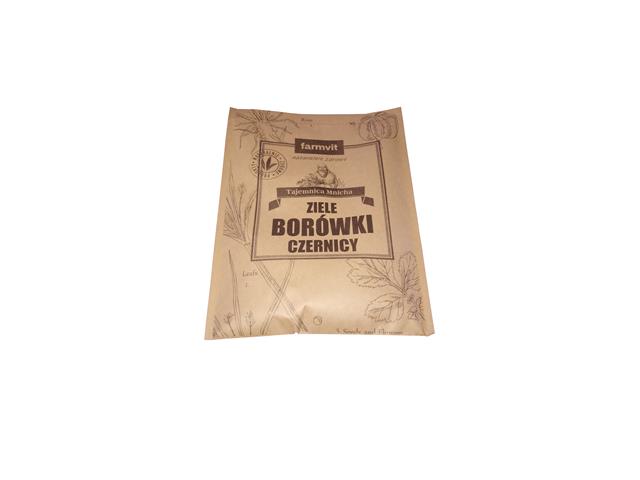 Ziele Borówki Czernicy interakcje ulotka herbata - 50 g