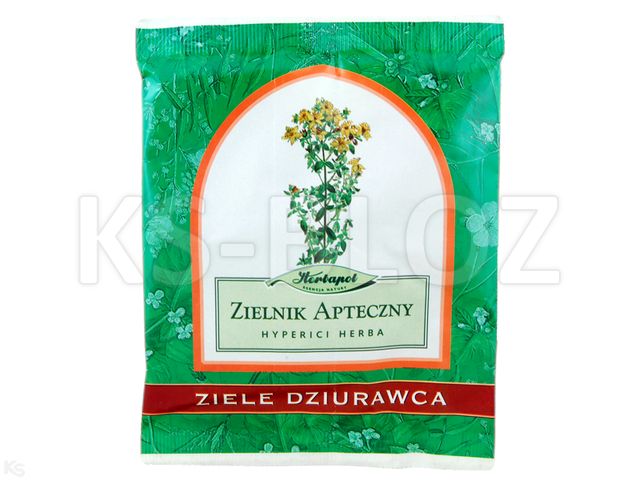 Ziele Dziurawca interakcje ulotka zioła do zaparzania  50 g