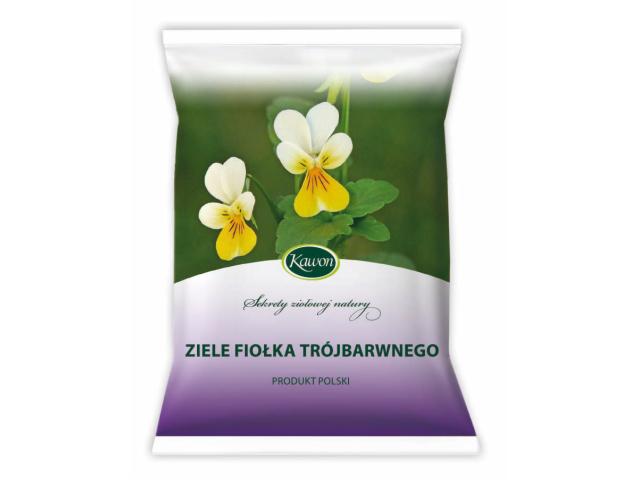 Ziele Fiołka Trójbarwnego interakcje ulotka zioła do zaparzania - 50 g