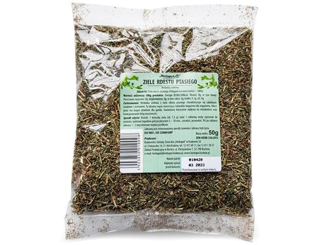 Ziele Rdestu Ptasiego Herbatka ziołowa interakcje ulotka herbata - 50 g