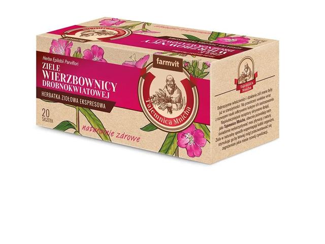 Ziele Wierzbownicy Drobnokwiatowej Herbatka Ziołowa Ekspresowa interakcje ulotka herbata  20 sasz. po 2 g