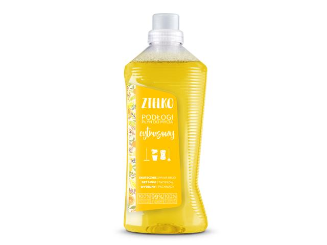 Zielko Podłogi Płyn do mycia cytrusowy interakcje ulotka płyn  1 l