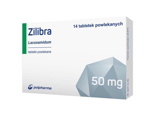 Zilibra interakcje ulotka tabletki powlekane 50 mg 14 tabl.
