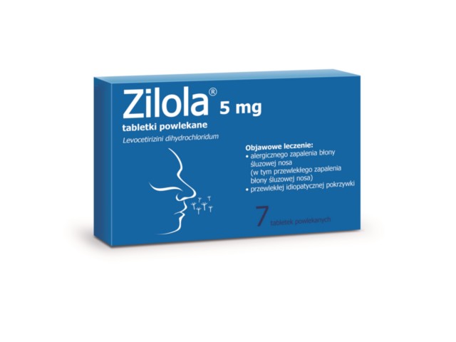 Zilola interakcje ulotka tabletki powlekane 5 mg 7 tabl.
