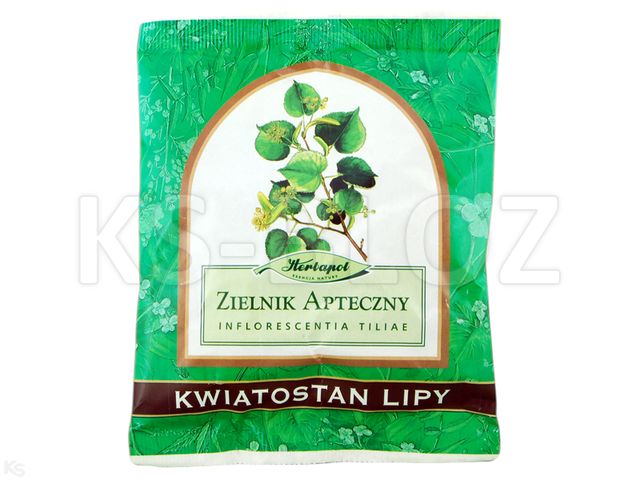 Zioł.Kwiatostan Lipy interakcje ulotka zioła do zaparzania  50 g