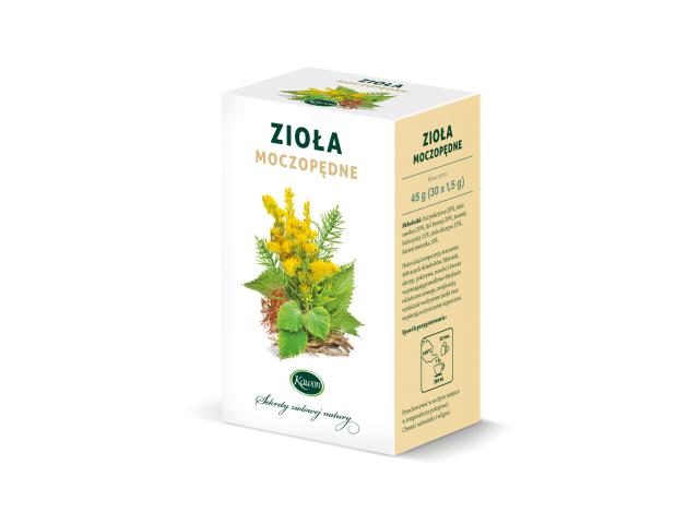 Zioła Moczopędne interakcje ulotka zioła do zaparzania w saszetkach - 30 sasz. po 1,5 g