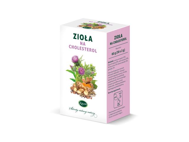 Zioła Na Cholesterol interakcje ulotka zioła do zaparzania w saszetkach  30 sasz. po 2 g
