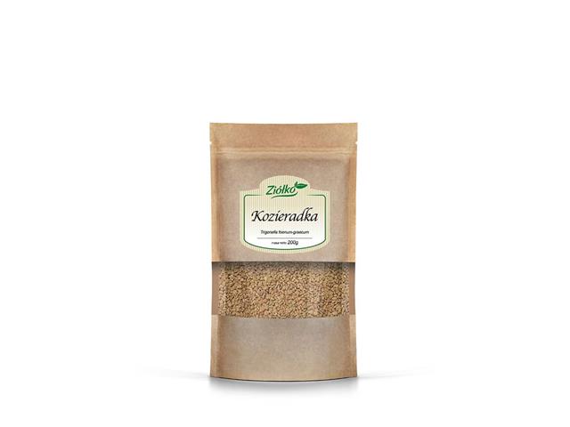 Ziółko Kozieradka kozieradka interakcje ulotka nasiona - 200 g