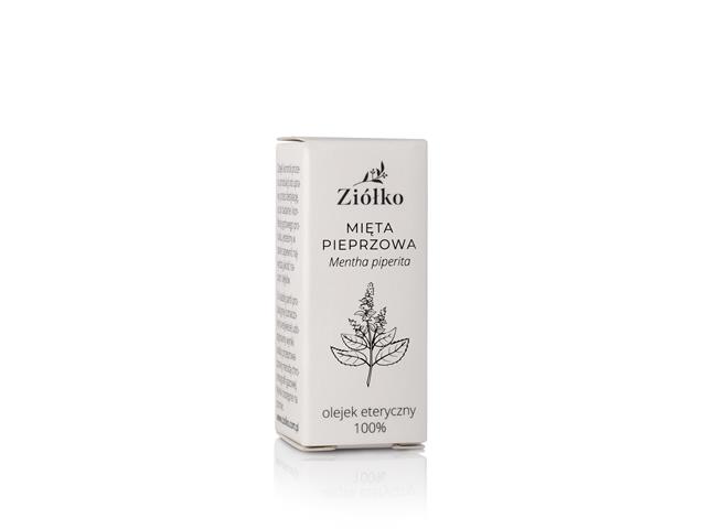 Ziółko Mięta pieprzowa olejek eteryczny 100% interakcje ulotka olejek - 10 ml
