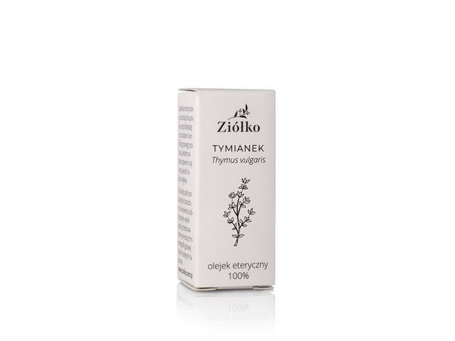Ziółko Tymianek Olejek eteryczny 100% interakcje ulotka olejek - 10 ml